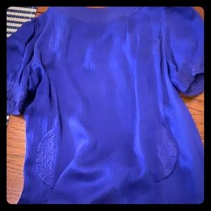 Kewt blue silk shirt circa 2009
